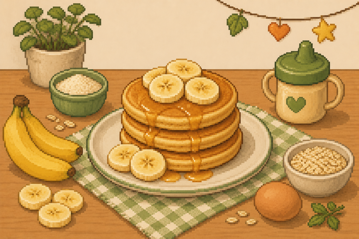 Bananen Pancakes